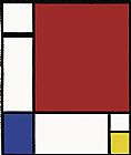 Mondrian Paintings - Sans Titre by Piet Mondrian